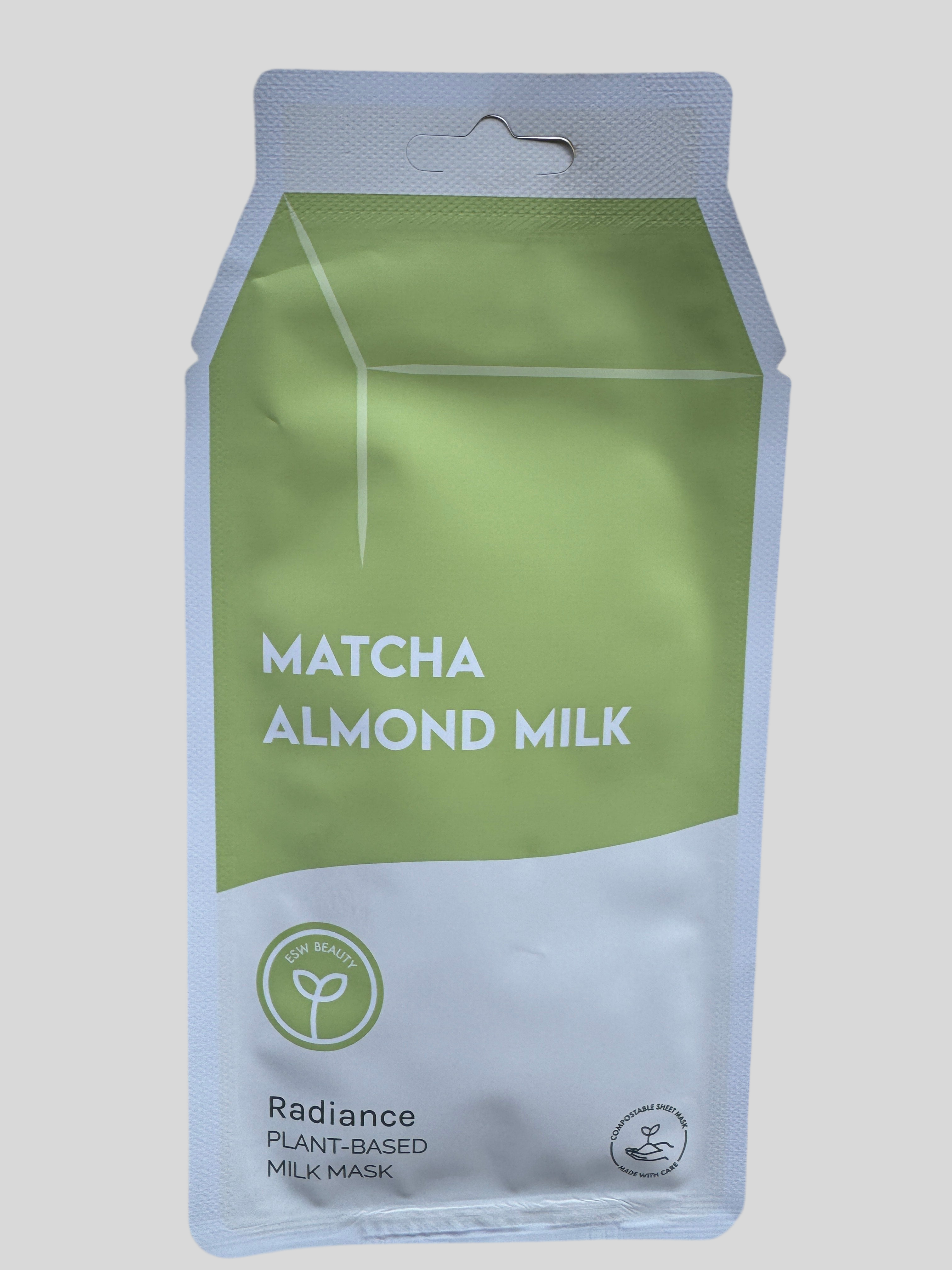 Matcha Almond Milk Sheet Mask