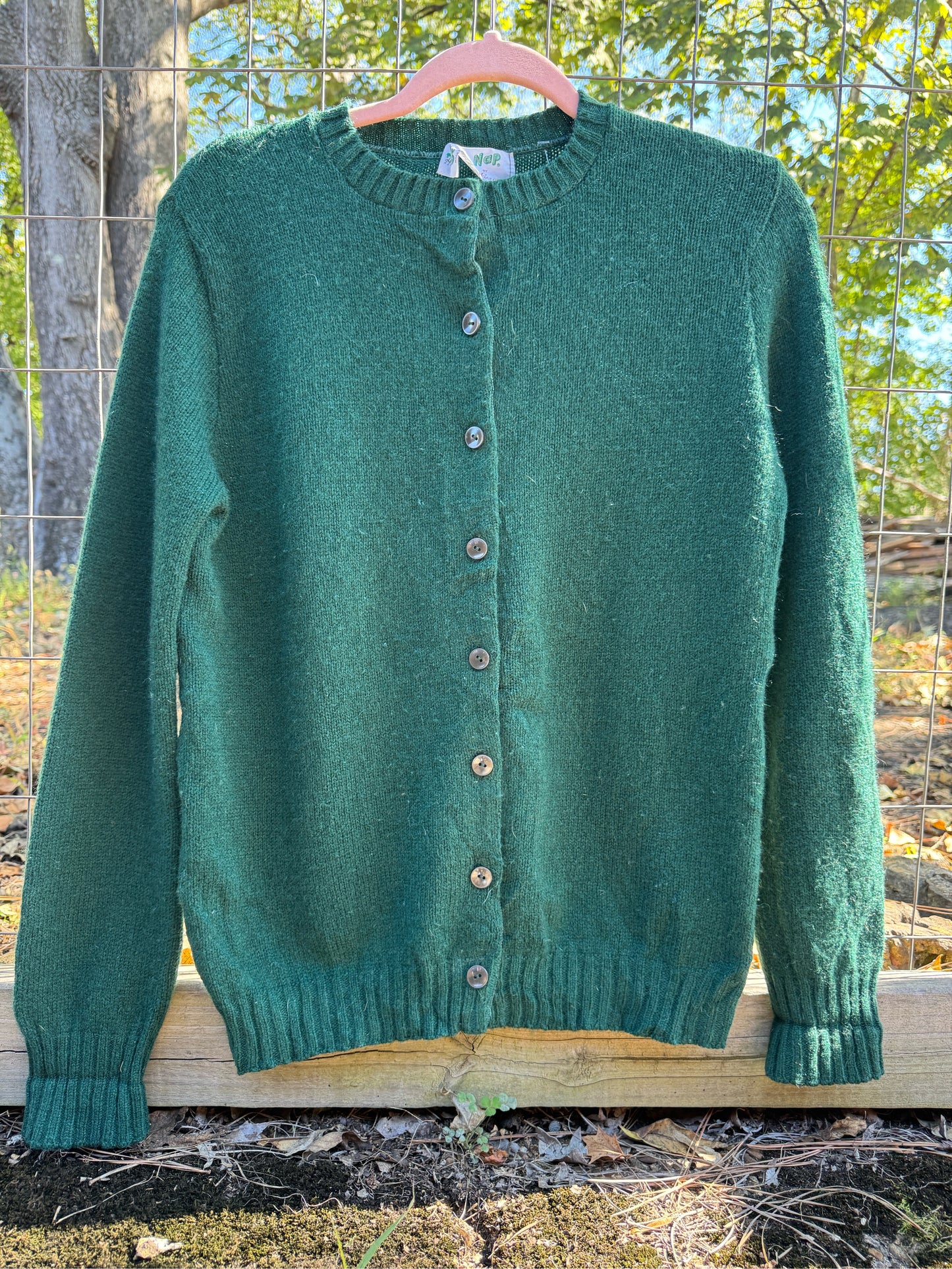 Recycled Grandma Cardigan