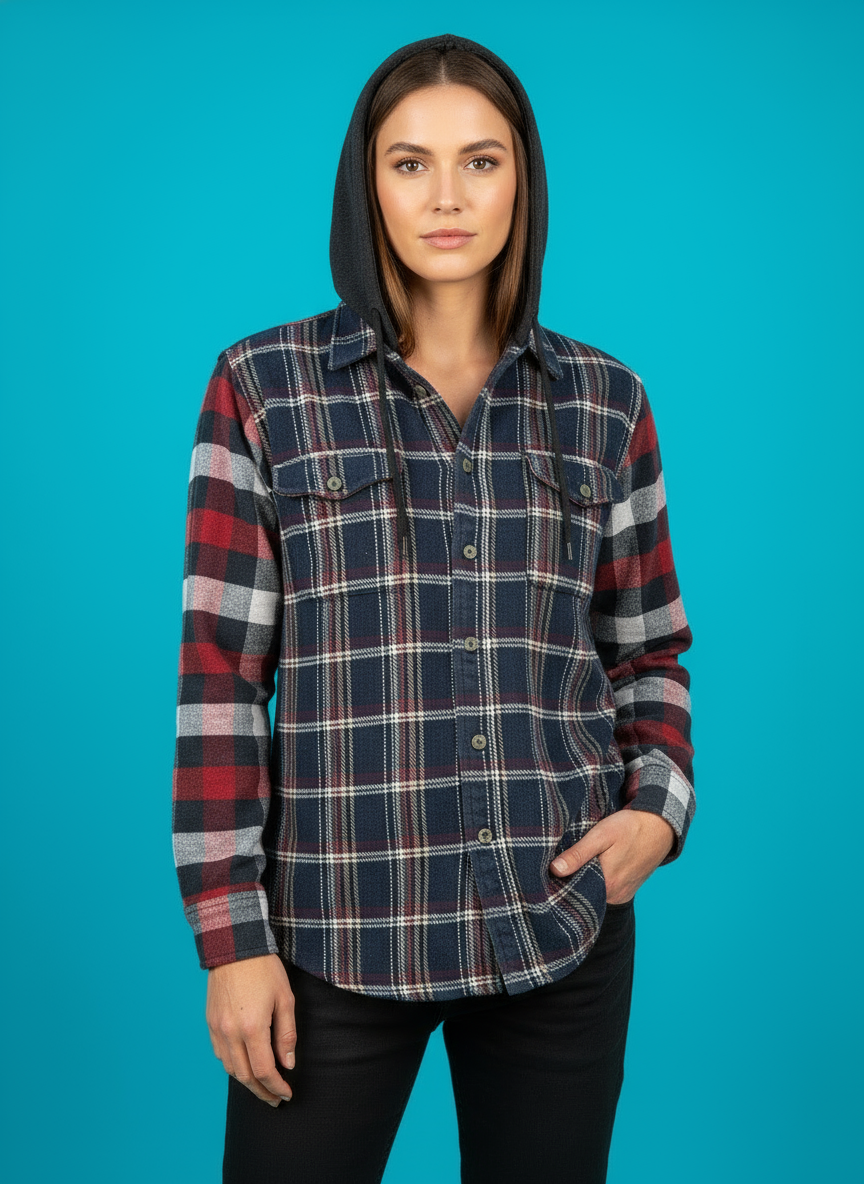 Recycled Flannel Jacket