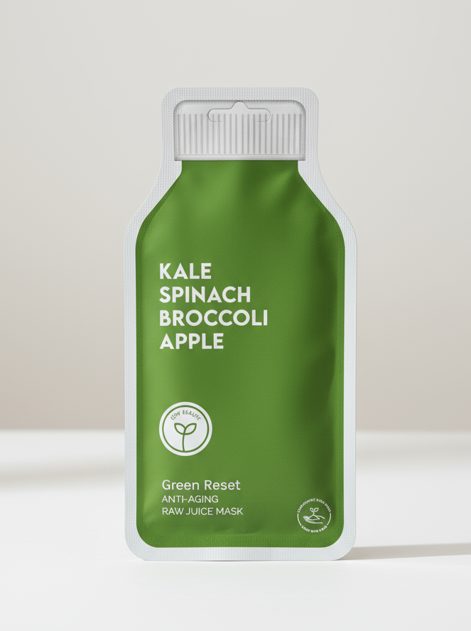 Green Reset Anti-Aging Raw Juice Sheet Mask