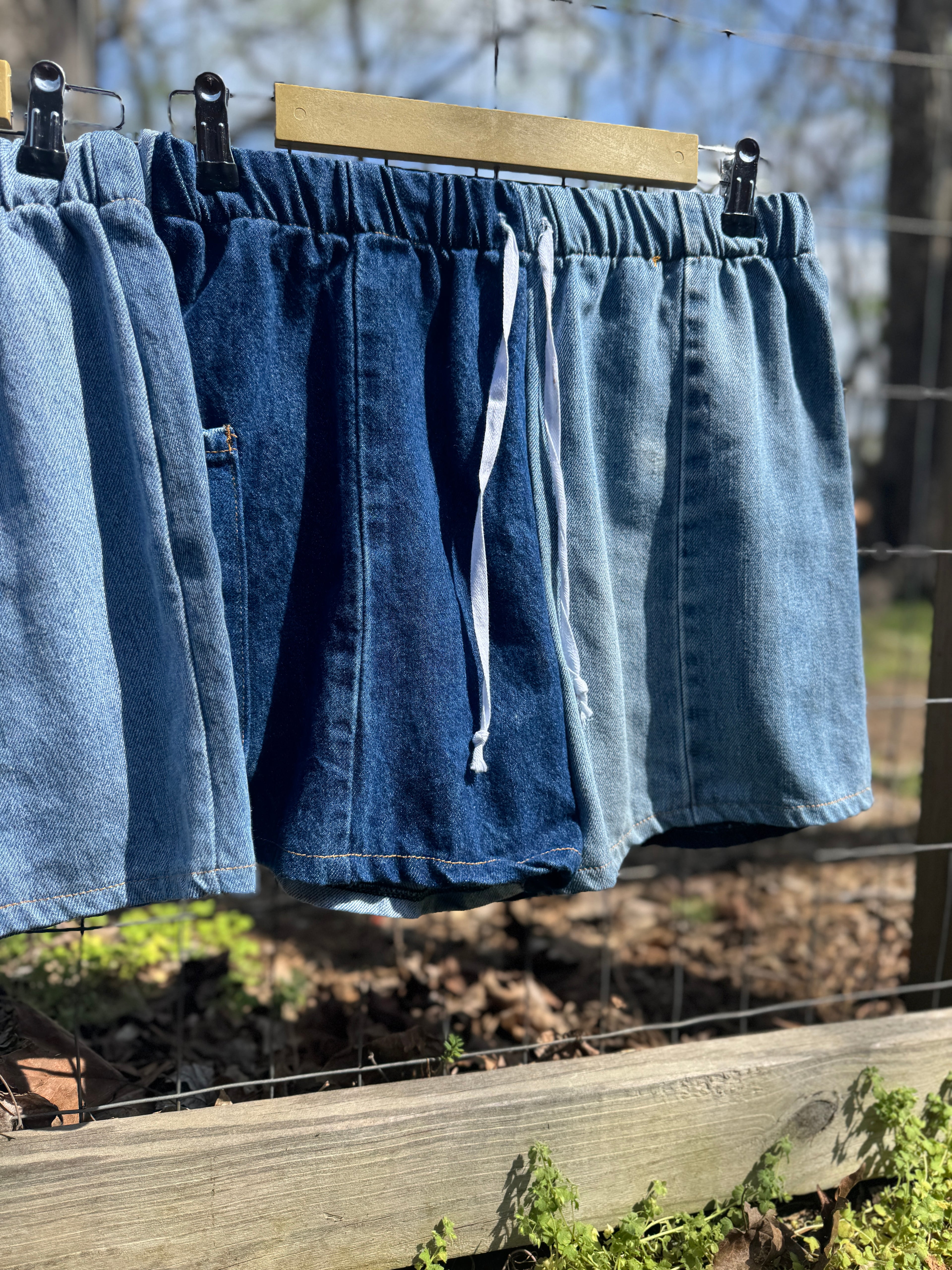 Recycled Denim Short