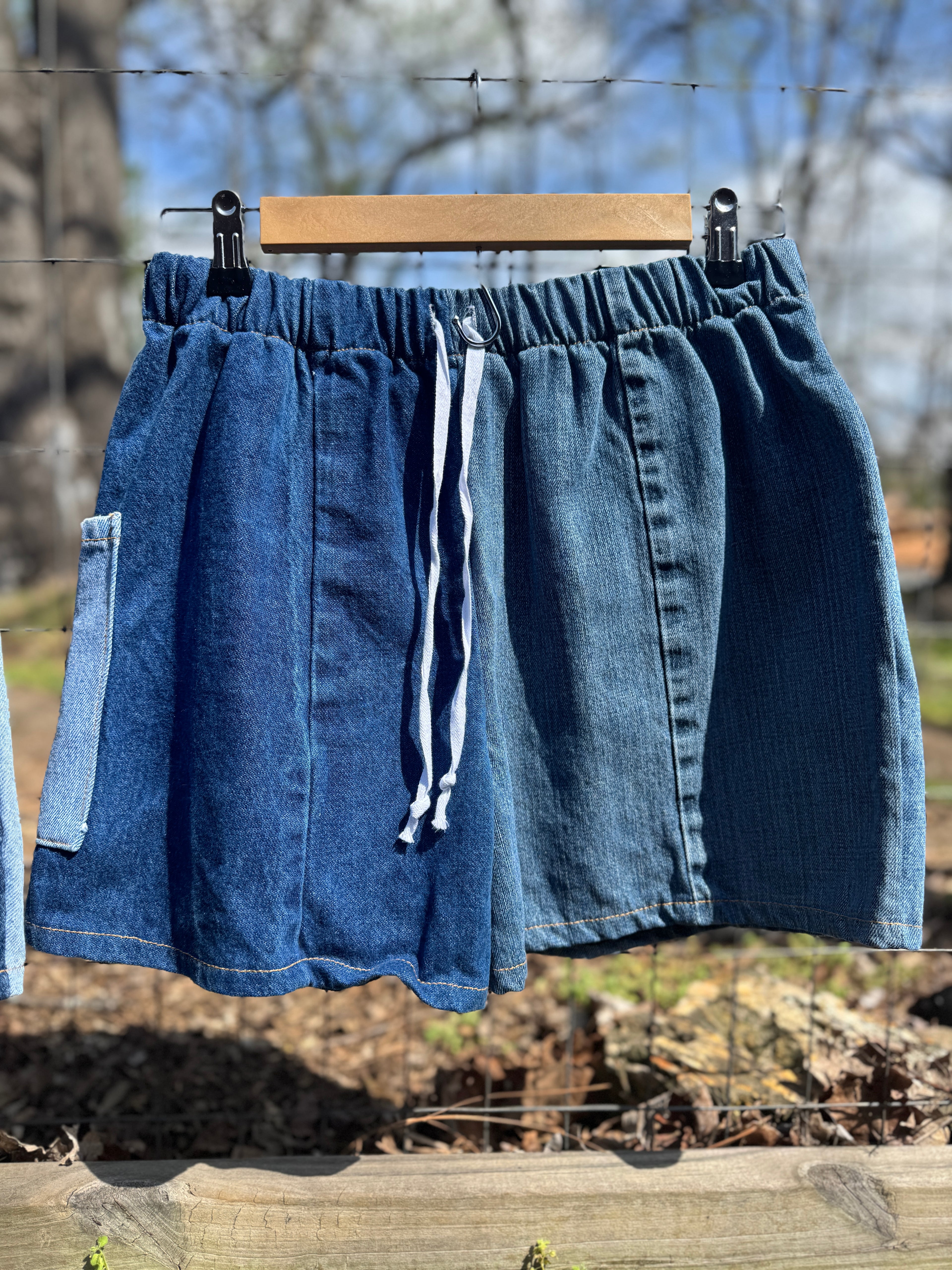 Recycled Denim Short