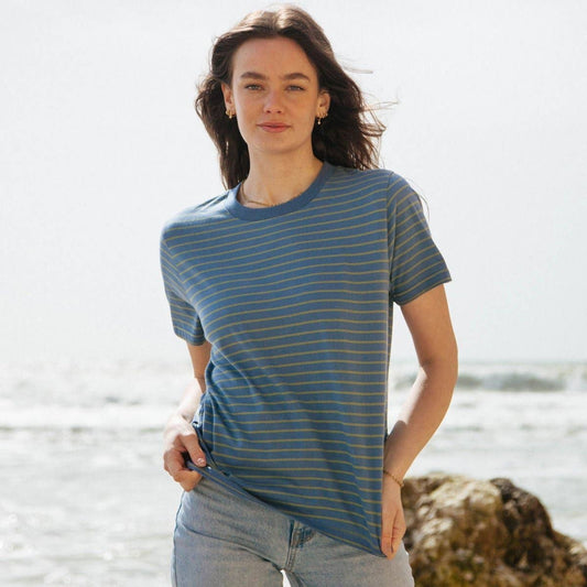 Sustainable Stripe Tee
