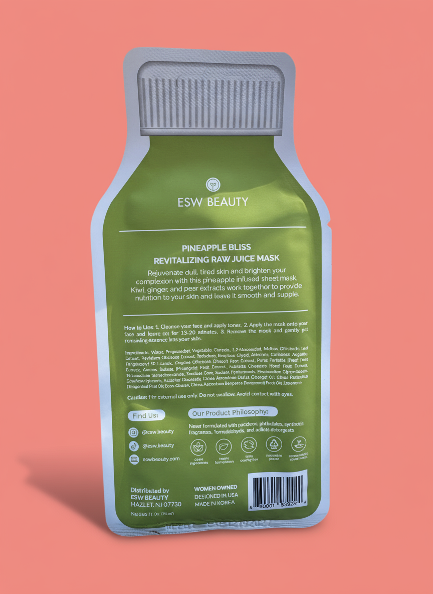 Pineapple Kiwi Pear Ginger