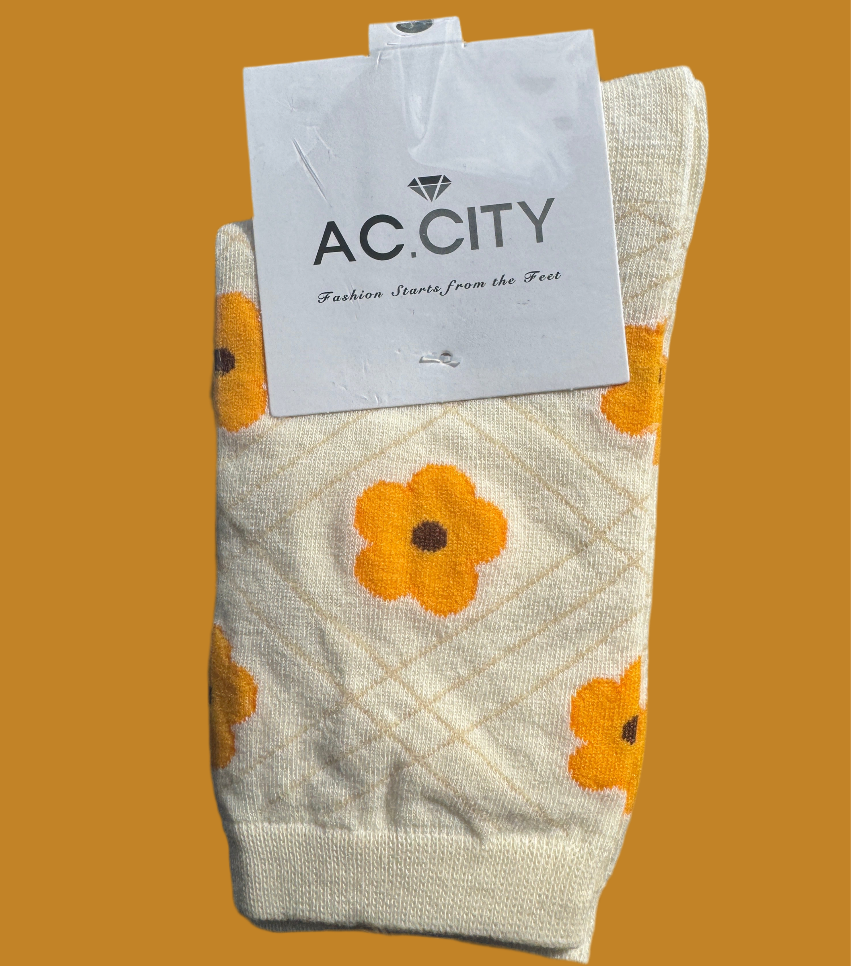 Recycled Fabric Sock - Floral