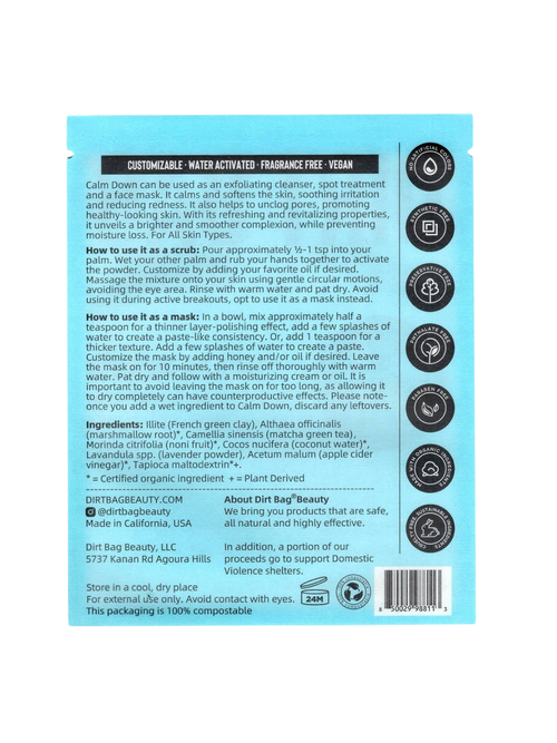 2-in-1 Organic Powder Mask