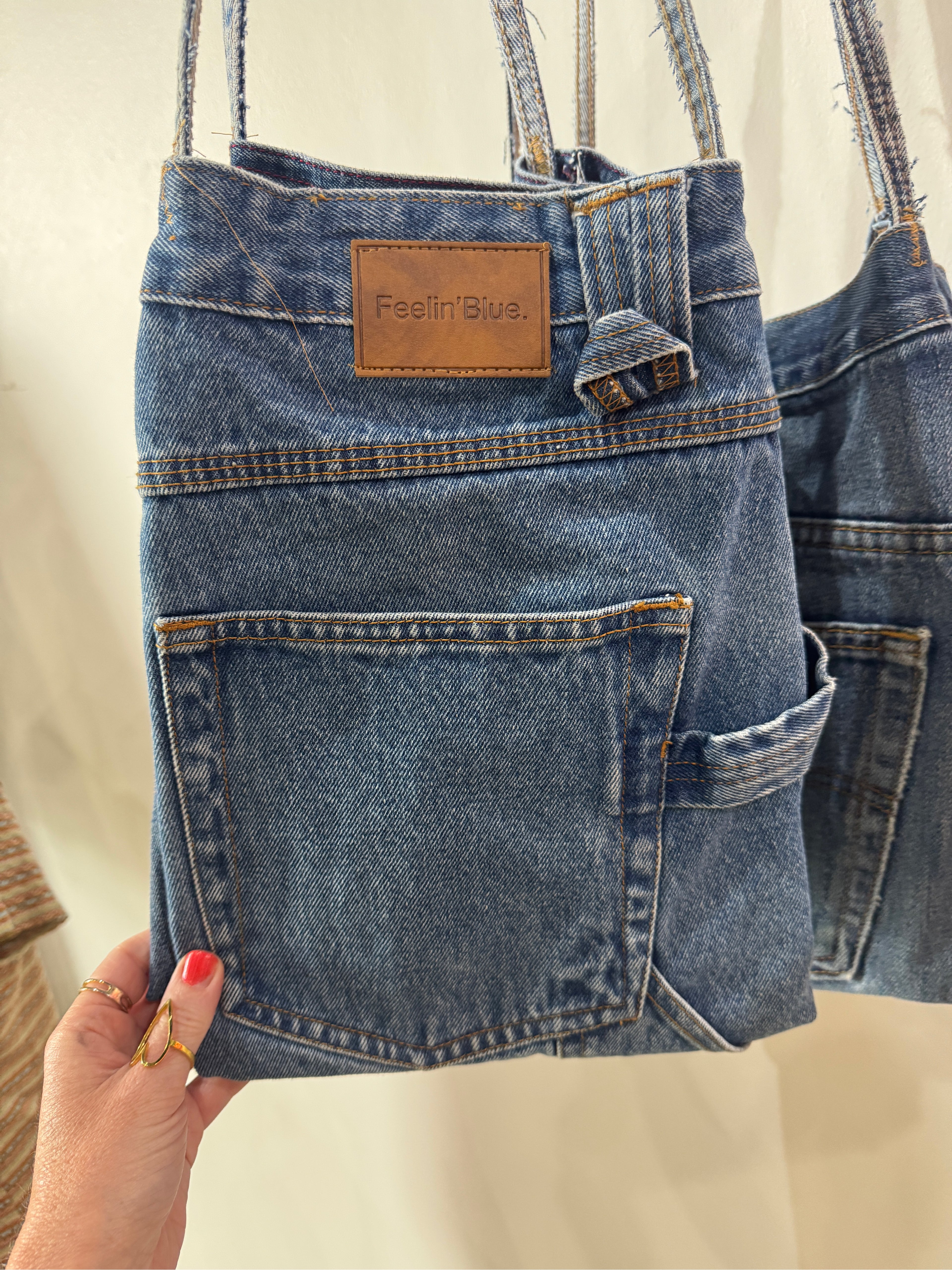 Recycled Denim Purse