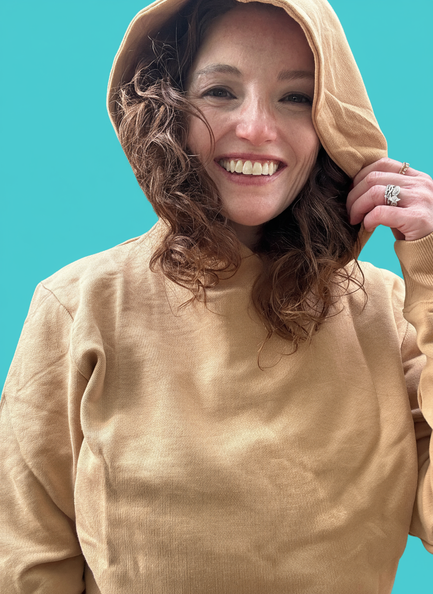 Latte Organic Cotton hoodie