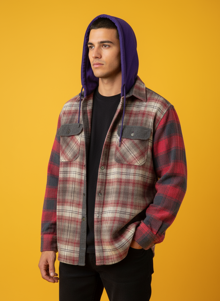 Recycled Flannel Jacket