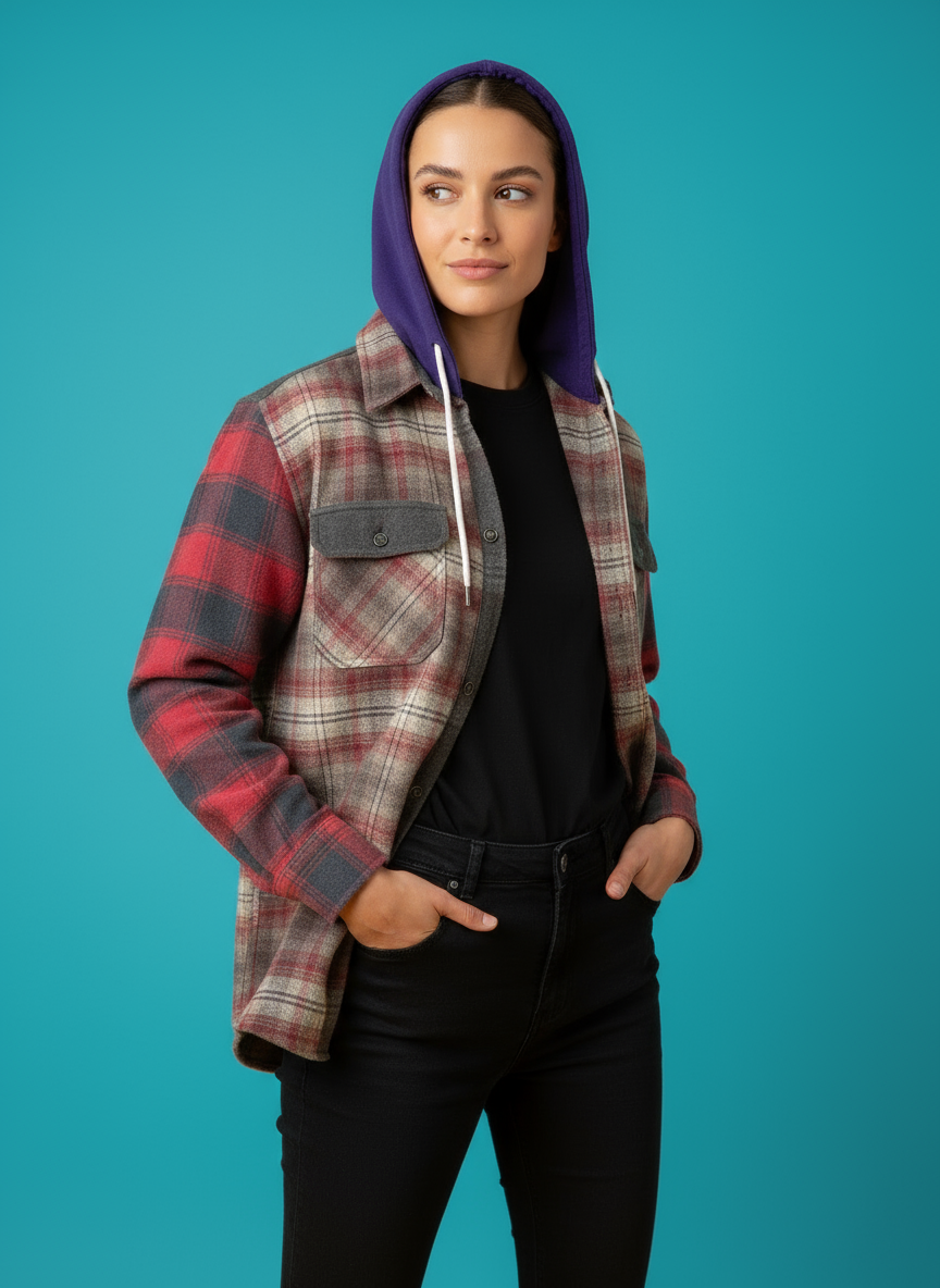 Recycled Flannel Jacket