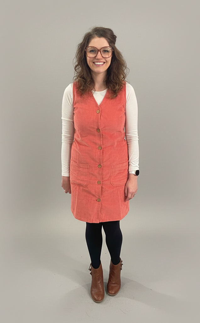 Organic Cotton Pinafore