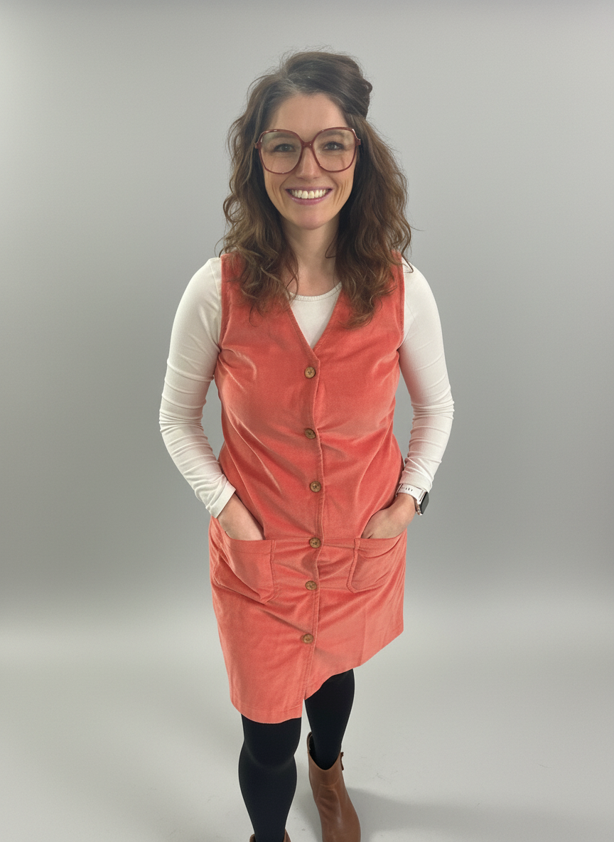 Organic Cotton Pinafore