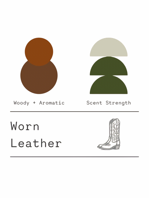 Eco Leather Candle