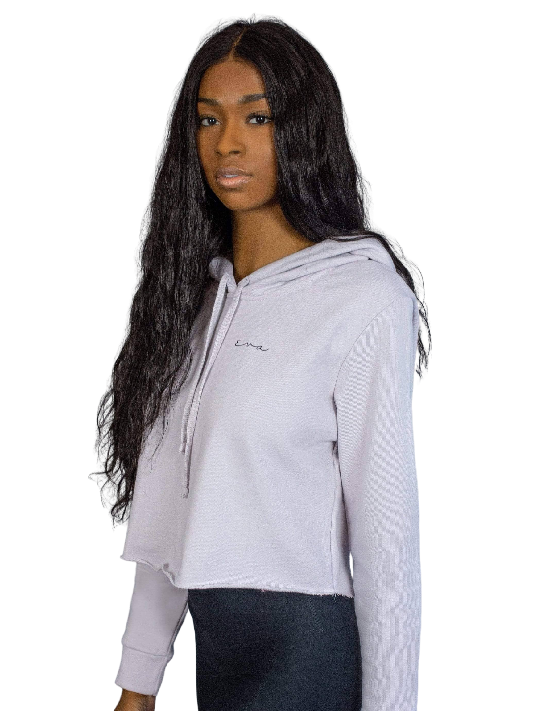 Organic Cropped Hoodie