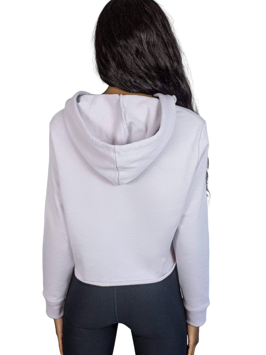 Organic Cropped Hoodie