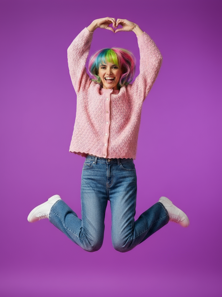 Recycled Grandma Cardigan