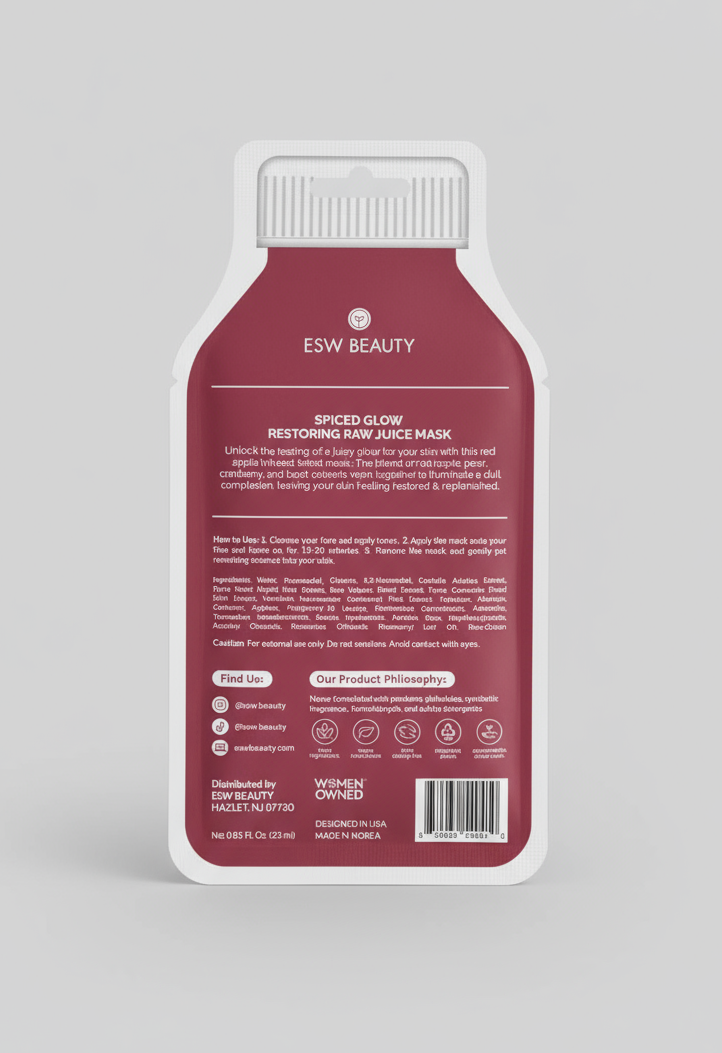 Spiced Glow Restoring Raw Juice Mask
