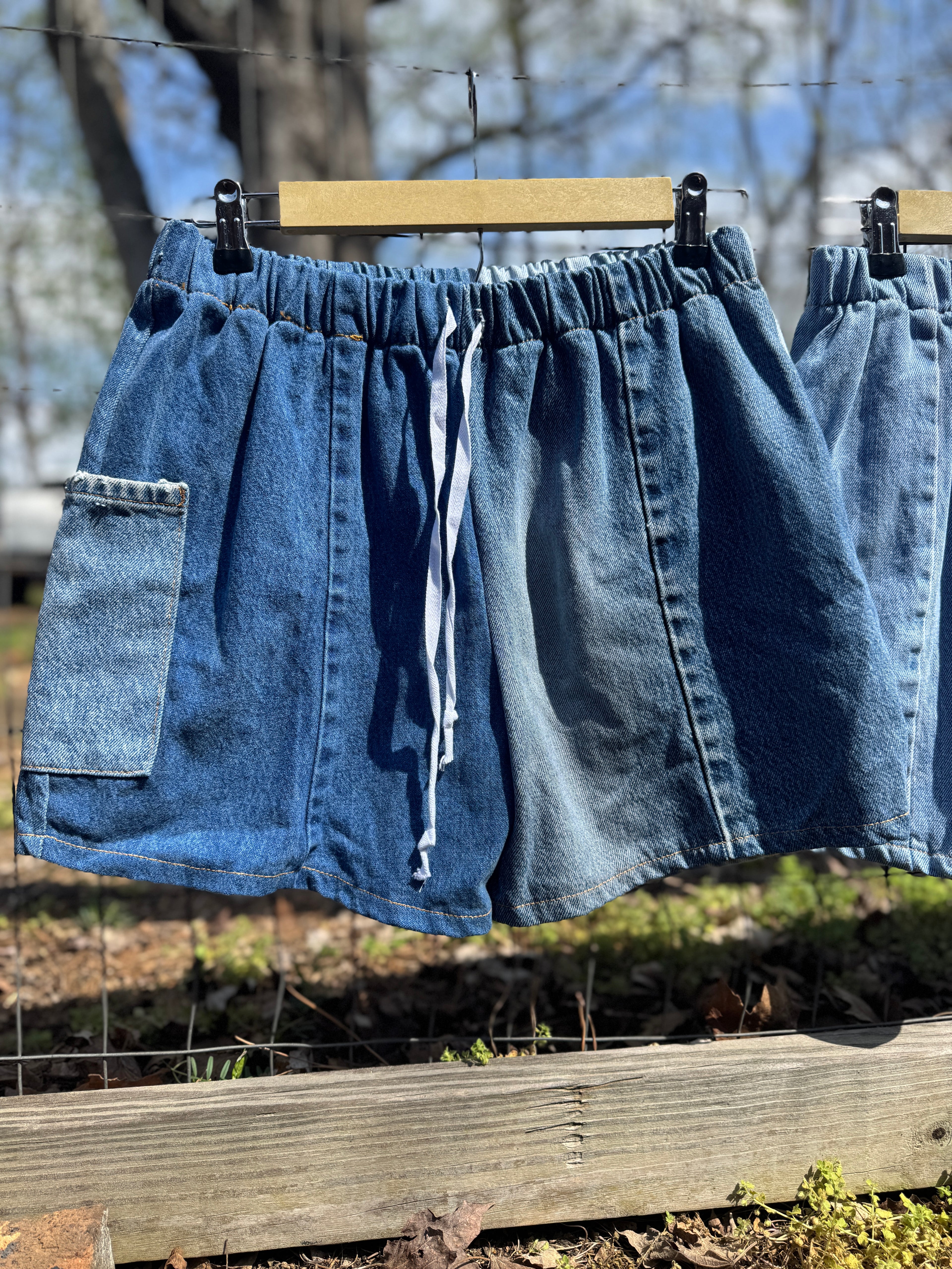 Recycled Denim Short