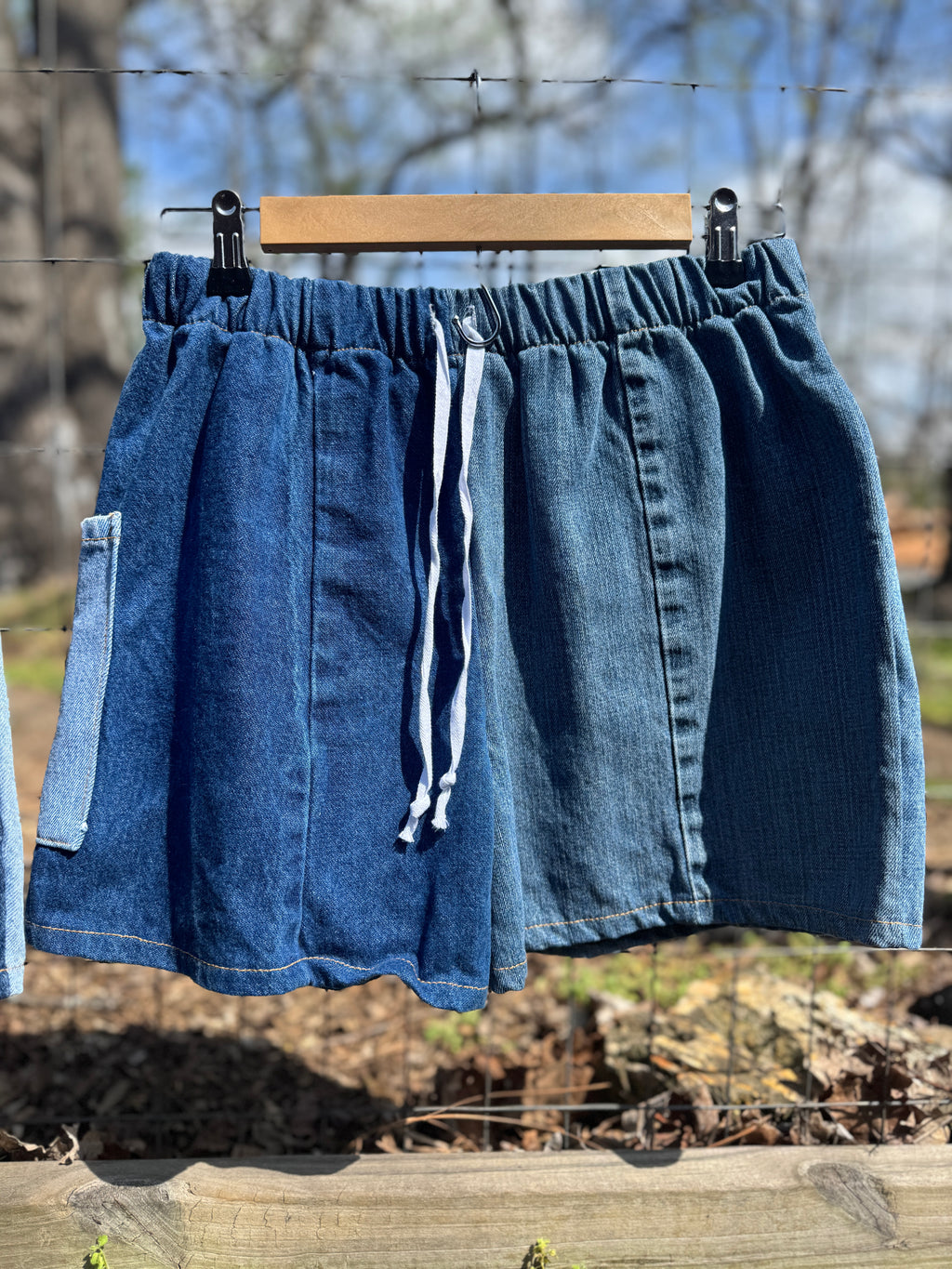 Recycled Denim Short