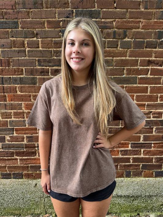 Recycled Cotton Vintage Tee