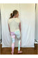 Light Gray Abstract Pastel Active Legging
